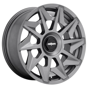 Rotiform – R128 CVT – Gunmetal – 18″x8.5″ 35mm – All weather Wheels – R1281885F3+35